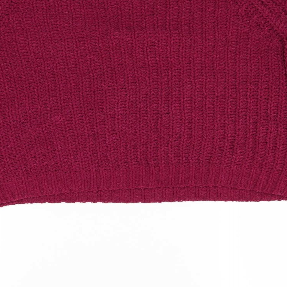 F&F Womens Red Pullover Jumper Size 8
