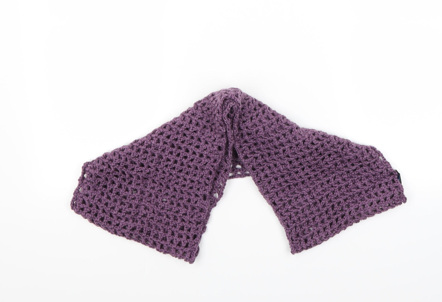 Preworn Womens Purple Scarf