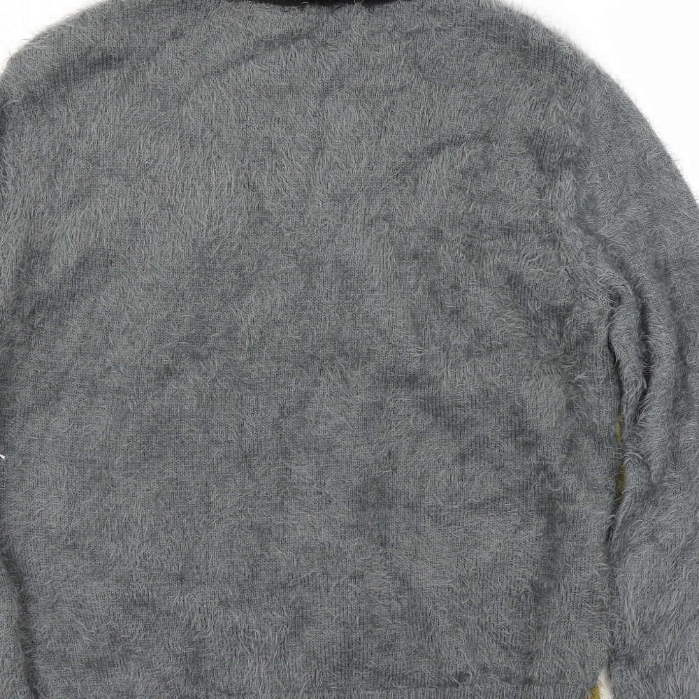 Klass Womens Grey Pullover Jumper Size XL