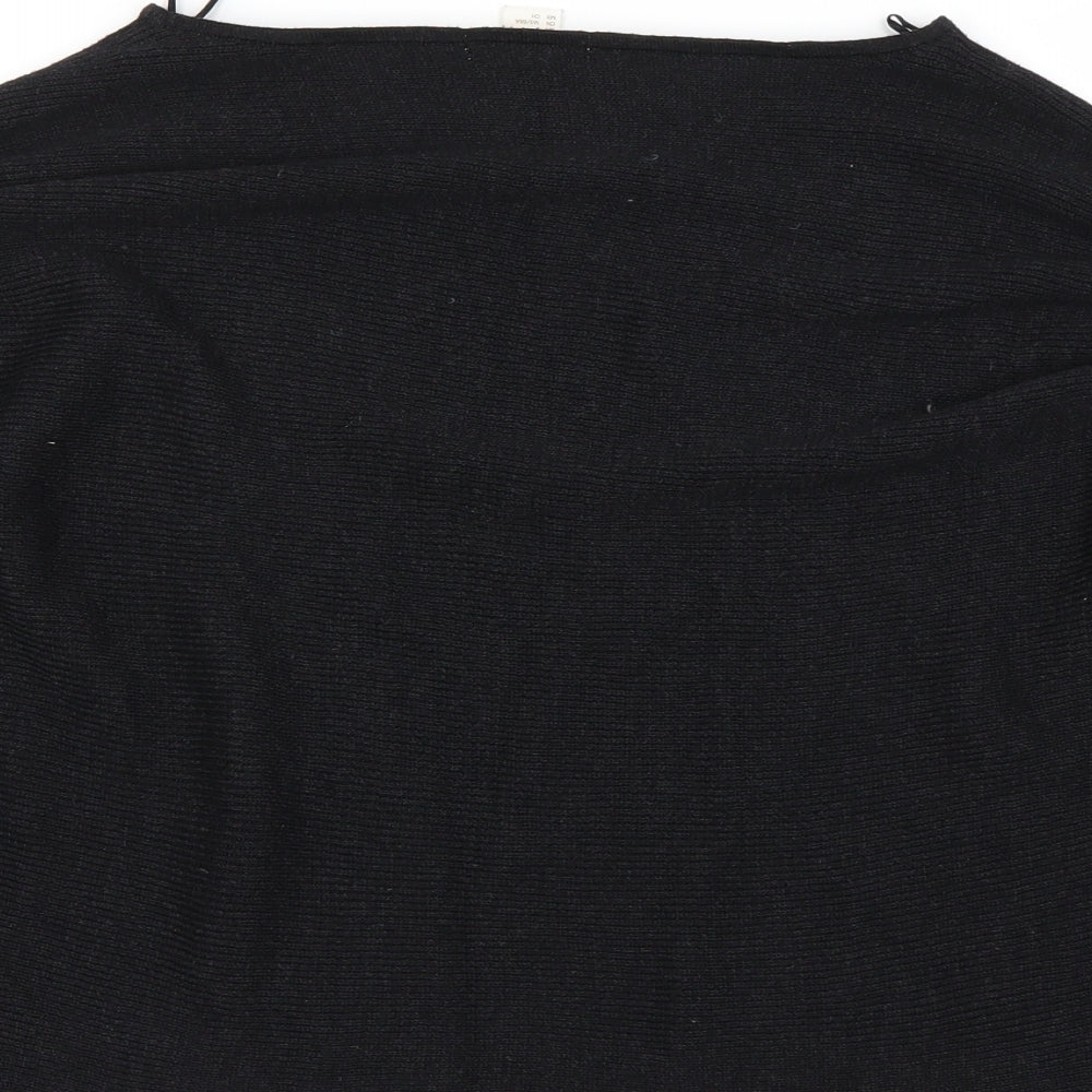 H&M Womens Black Pullover Jumper Size S