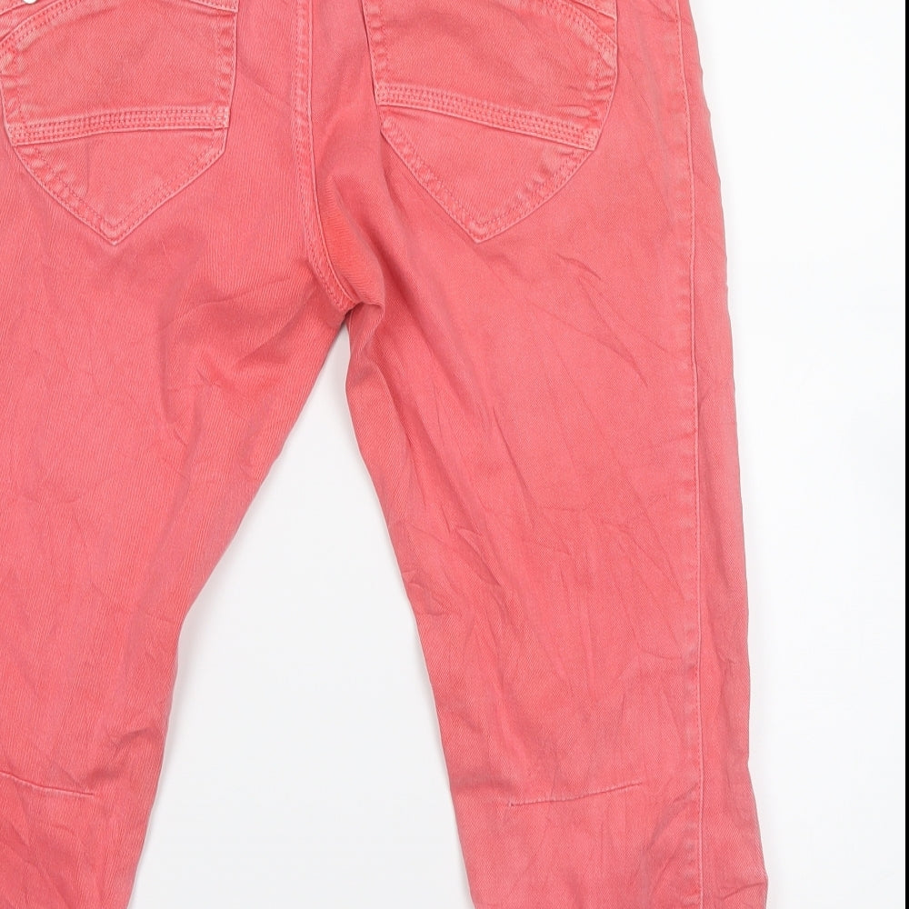 CULTURE Womens Pink Denim Cropped Jeans Size 30 in L21 in