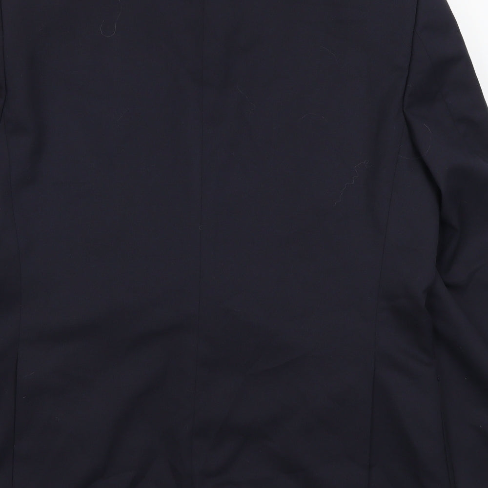 Westbrook Womens Blue Jacket Suit Jacket Size 40