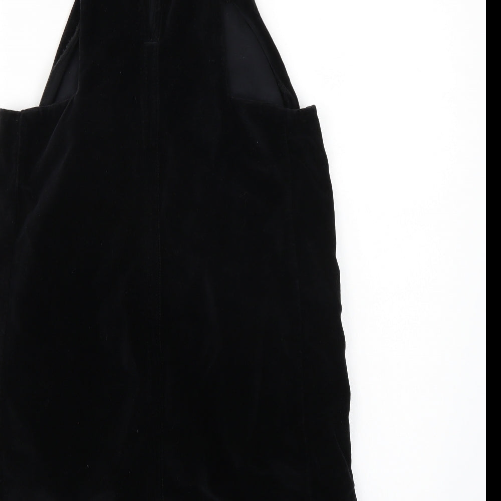 Moda Womens Black A-Line Size 8