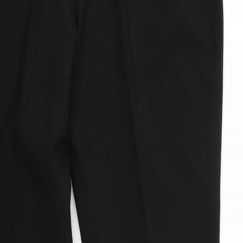 BHS Womens Black Trousers Size 16 L31 in