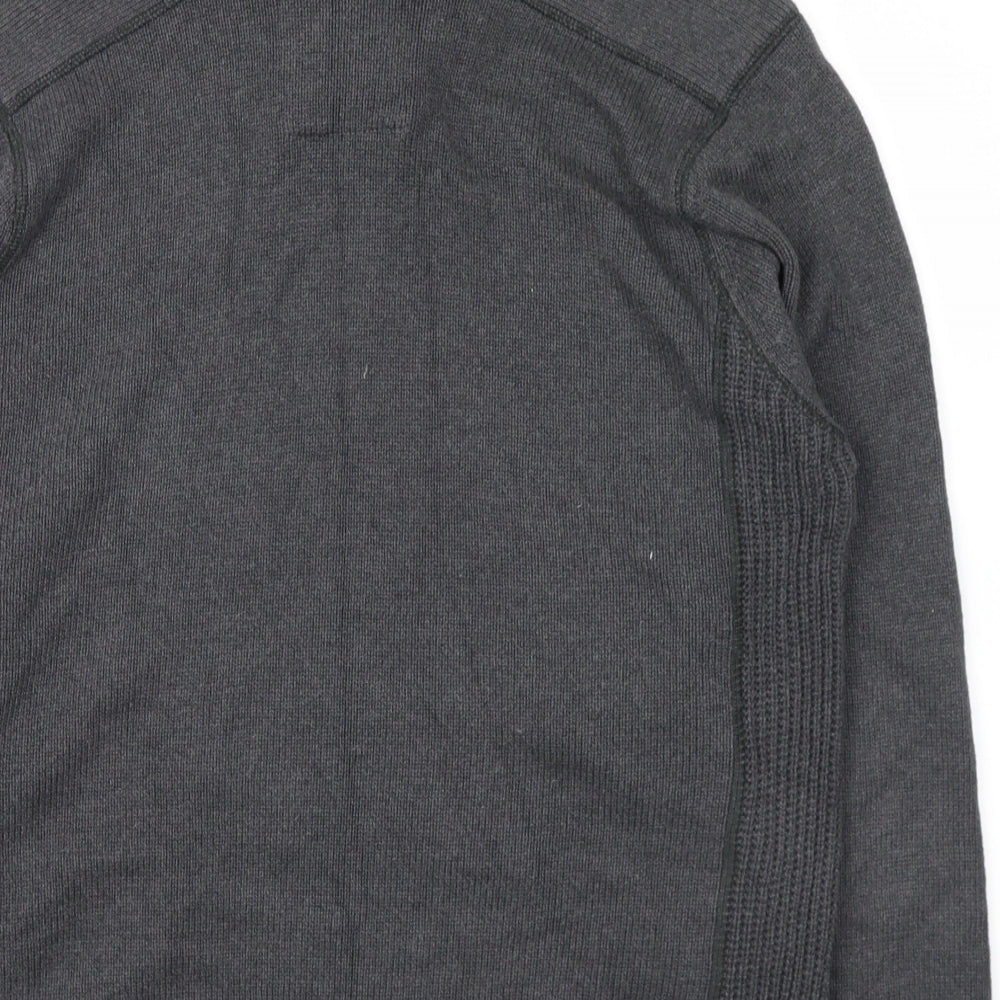 Authentic Mens Grey Pullover Jumper Size L