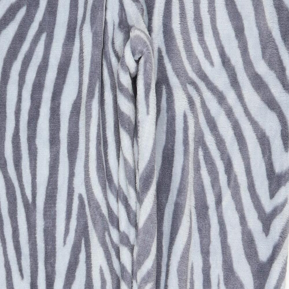 Avon Womens Blue Animal Print Sweatpants Trousers Size 16 L28 in