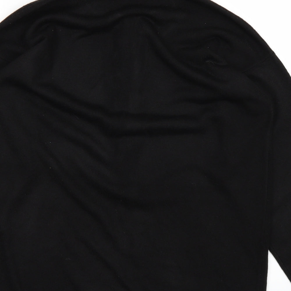 Littlewoods Womens Black Basic Polo Size 12