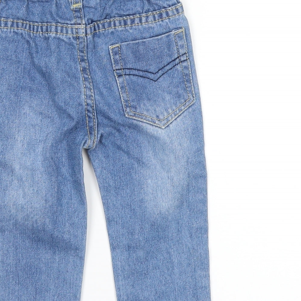 knit so bad Baby Blue Jeans Size 12 Months