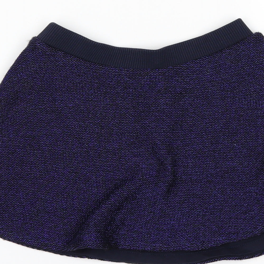 River Island Girls Blue A-Line Skirt Size 3-4 Years