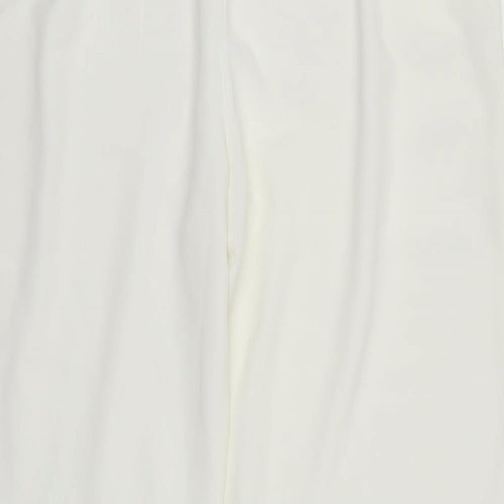 Preworn Womens Ivory Trousers Size S L25 in