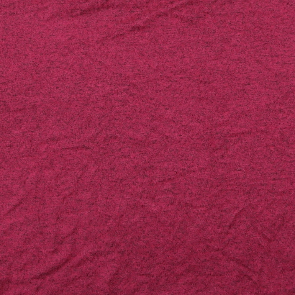 F&F Womens Pink Knit Pullover Jumper Size 12