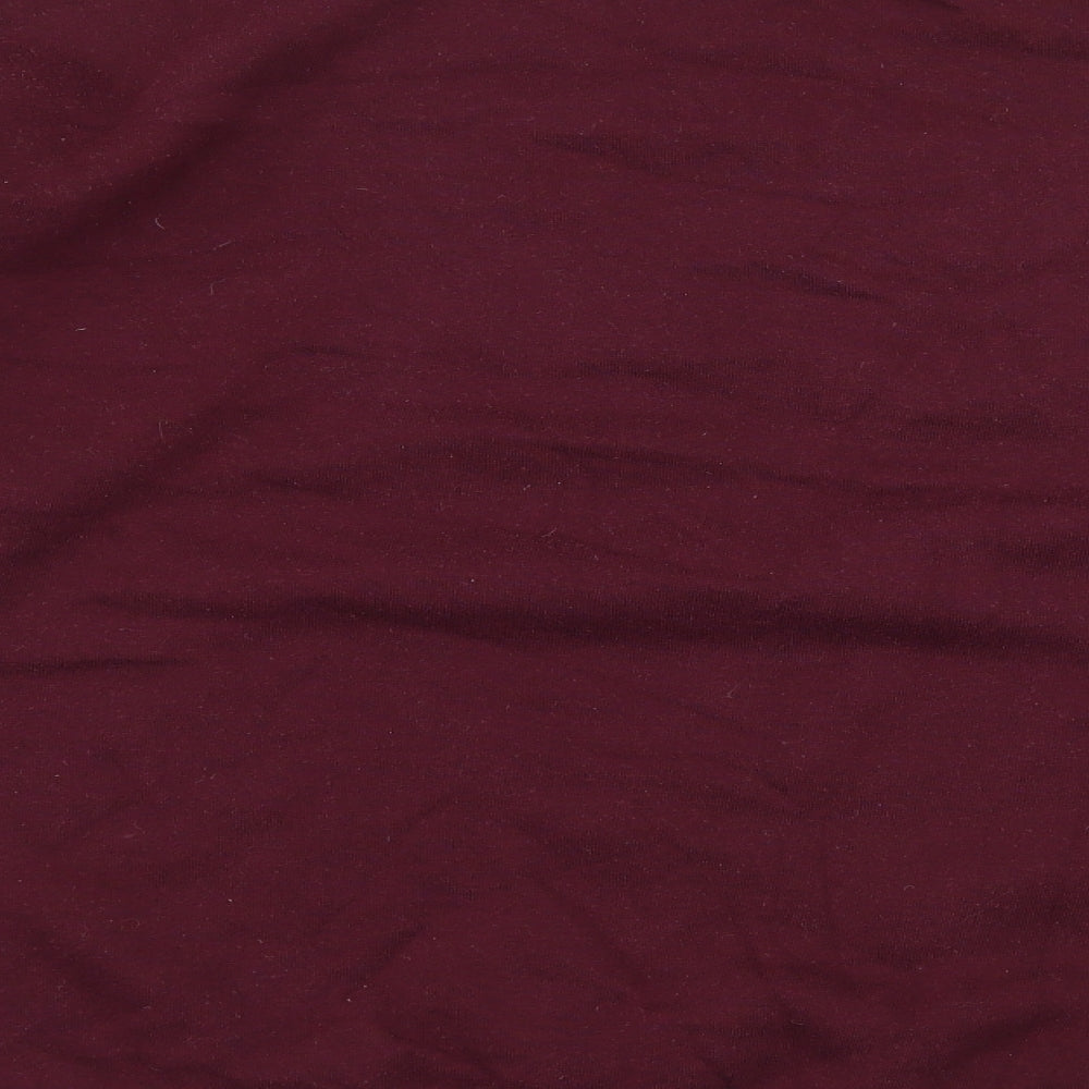 Primark Womens Purple Jersey Pullover Sweatshirt Size 6 - Slogan