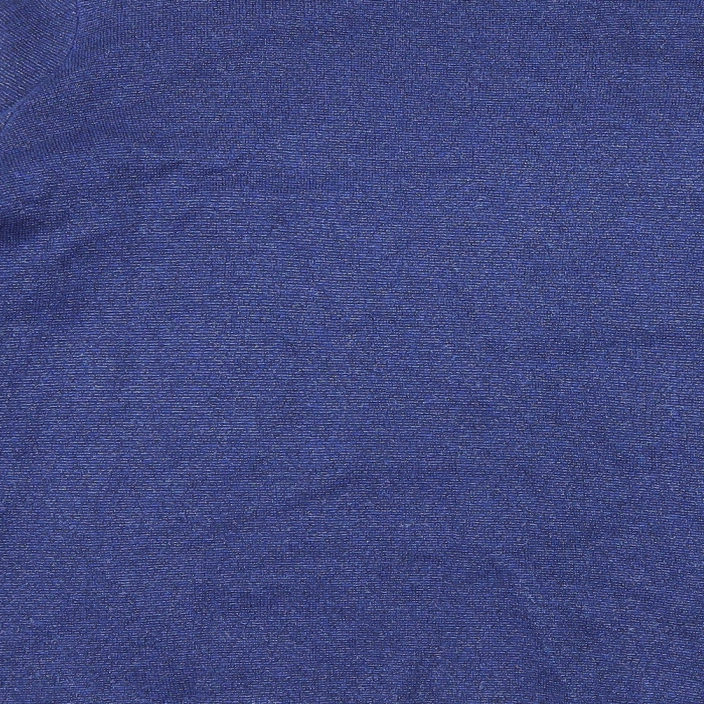 Bonmarché Womens Blue Knit Basic Blouse Size 16 - Layered