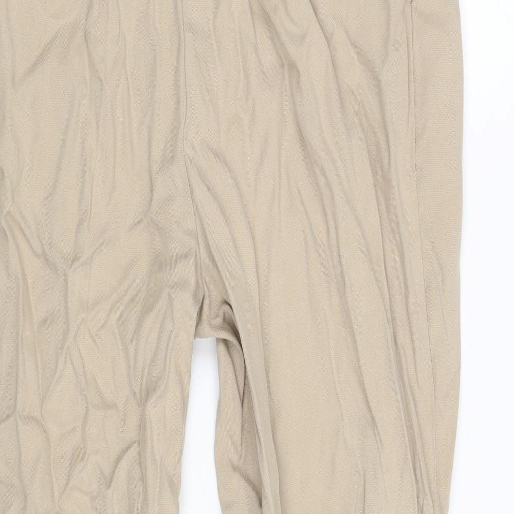 Marks & Spencer Womens Beige Trousers Size 10 L27 in