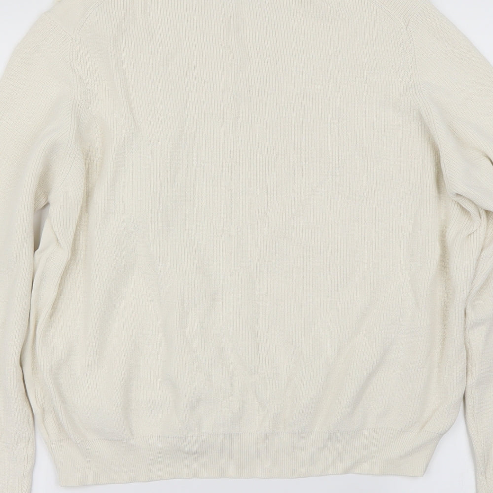 Marks and Spencer Womens Ivory Pullover Jumper Size 18