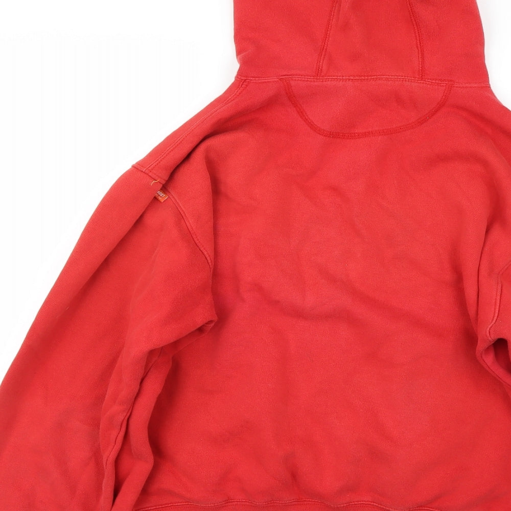 mammoet Womens Orange Pullover Jumper Size S