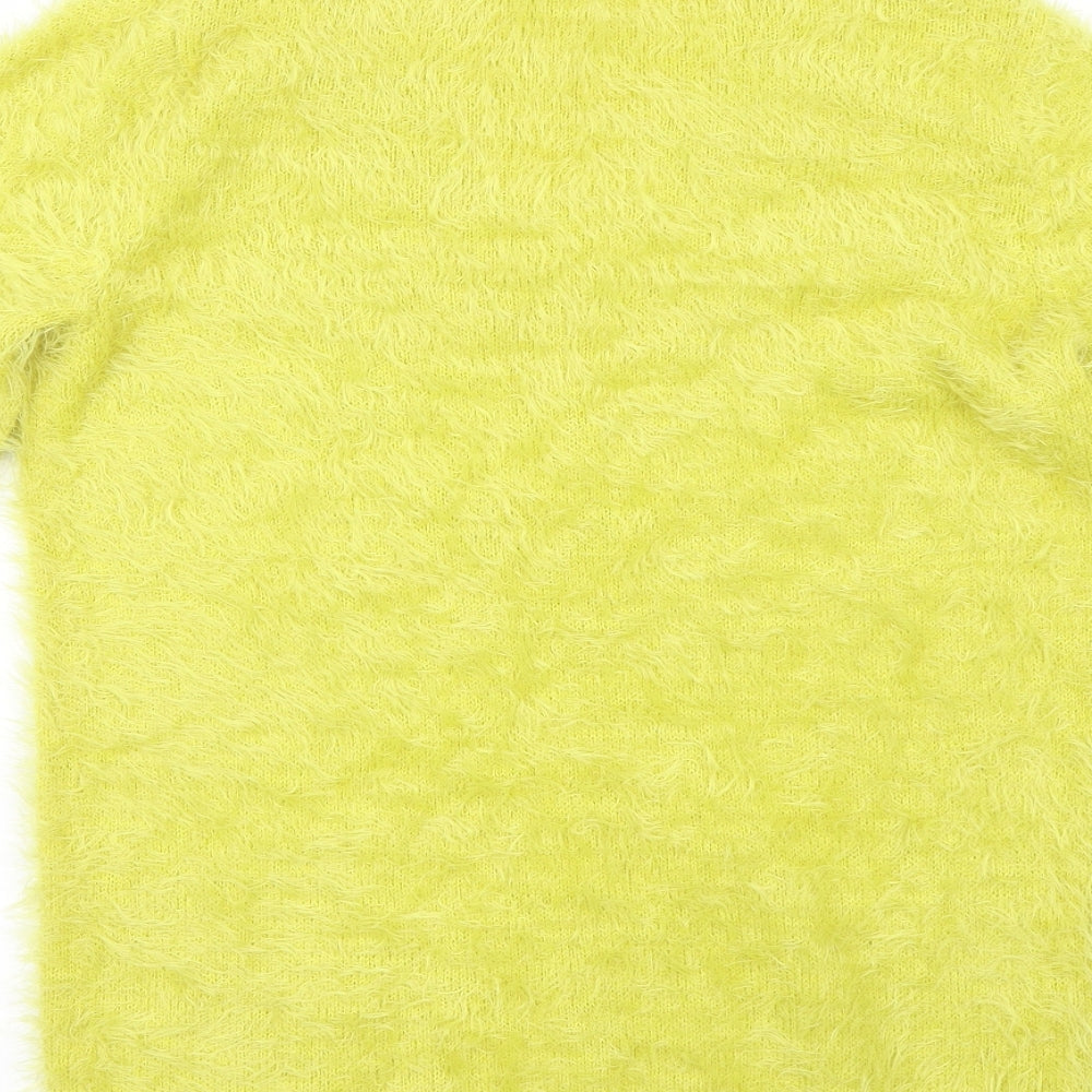 F&F Womens Green Pullover Jumper Size 12