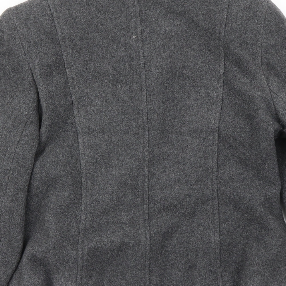 Richards Womens Grey Jacket Coat Size 10