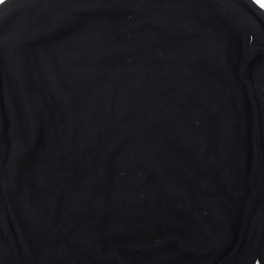 H&M Womens Black Pullover Jumper Size S