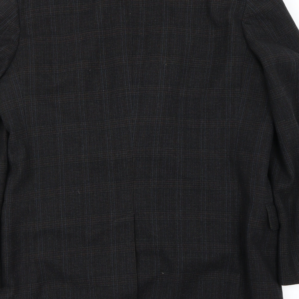 Preworn Mens Brown Jacket Blazer Size 34