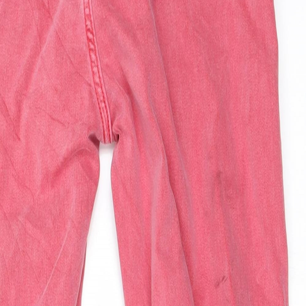 Marks & Spencer Womens Red Skinny Jeans Size 8 L24 in