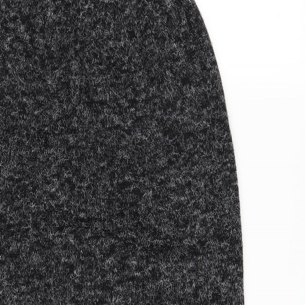 Preworn Womens Black A-Line Skirt Size 25 in