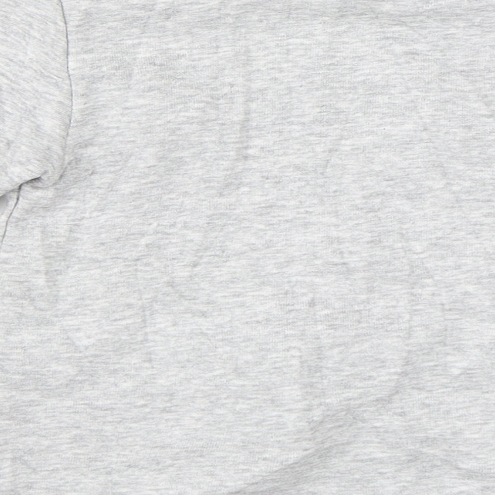 H&M Girls Grey Pullover Sweatshirt Size 5-6 Years