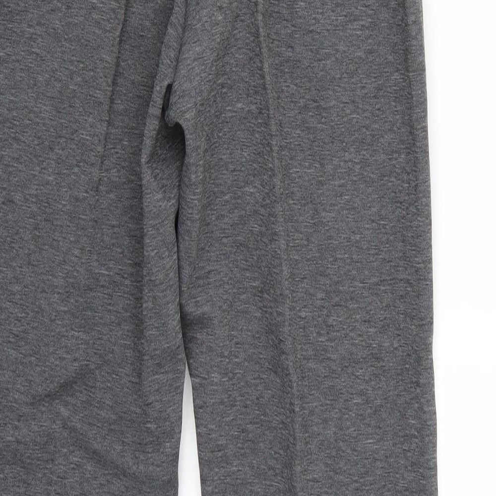 Marks and Spencer Womens Grey Trousers Size 12 L28 in