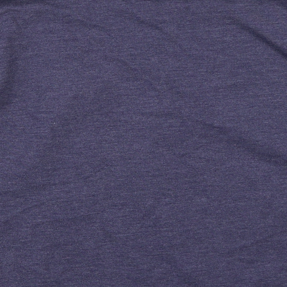 George Womens Blue Basic T-Shirt Size 8