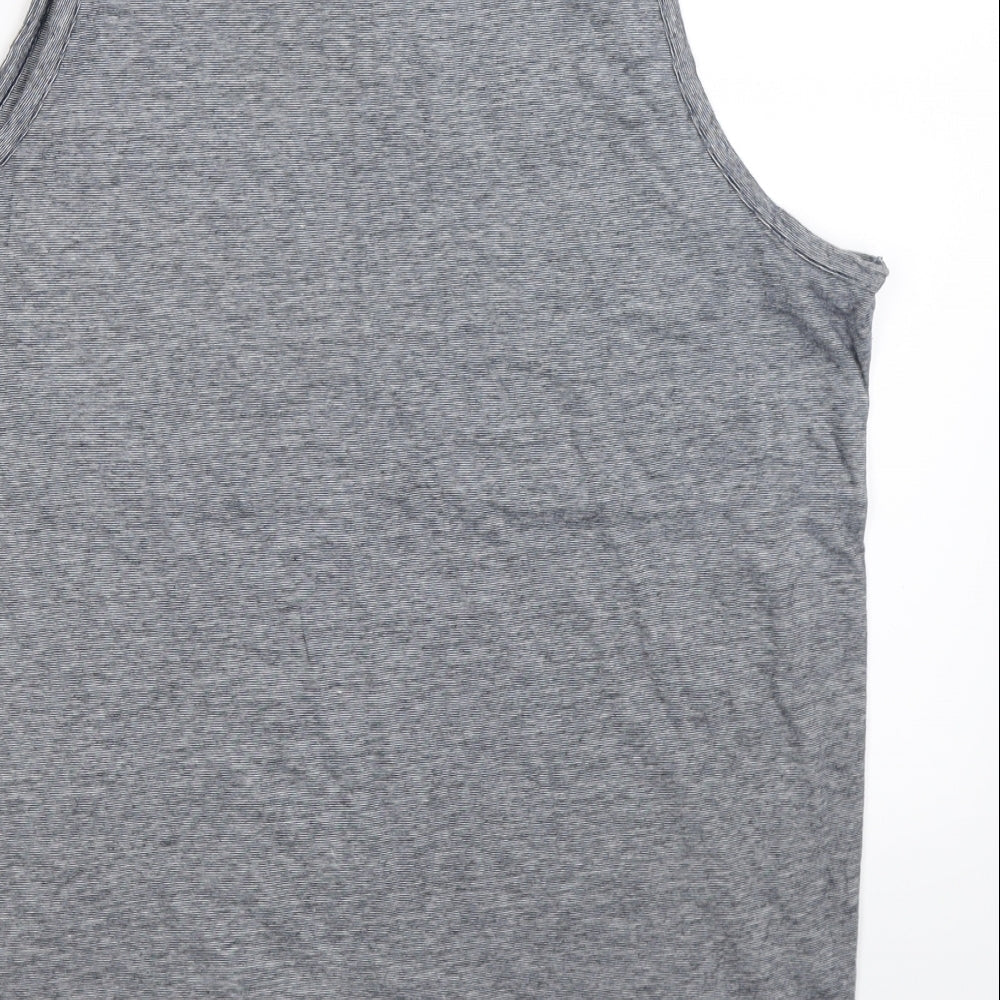 H&M Mens Grey Basic Tank Size L
