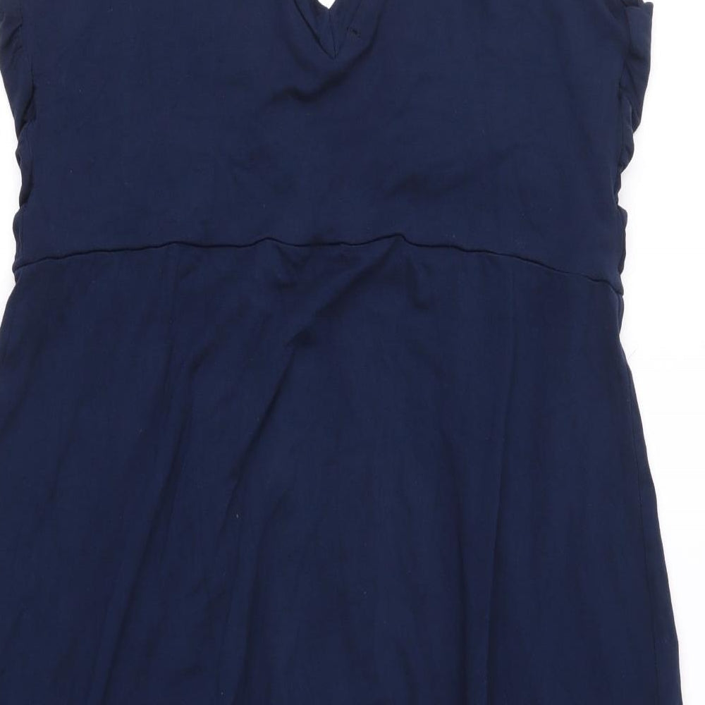 pinto de castro Womens Blue Fit & Flare One Size
