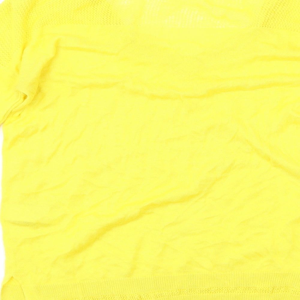 NEXT Womens Yellow Pullover Jumper Size 10