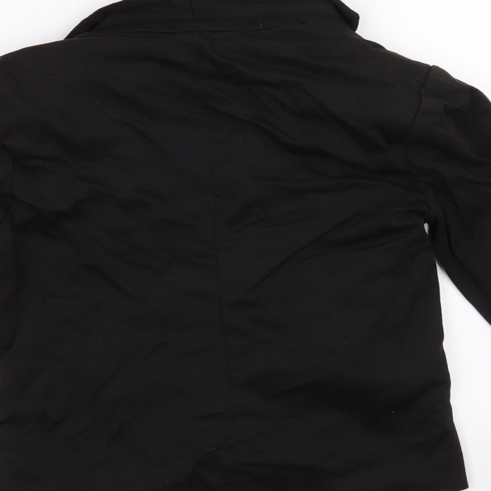 Atmosphere Womens Black Houndstooth Jacket Blazer Size 8