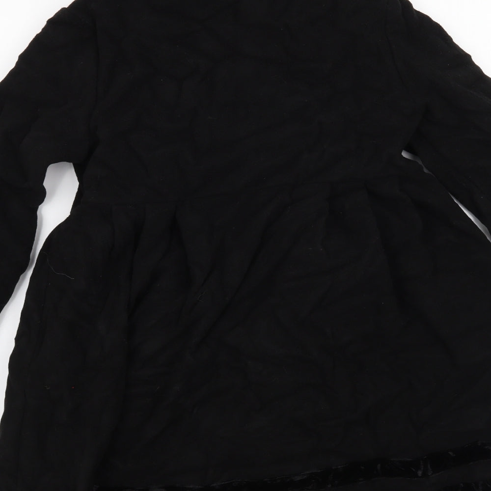 Copper Key Womens Black Jacket Coat Size 10
