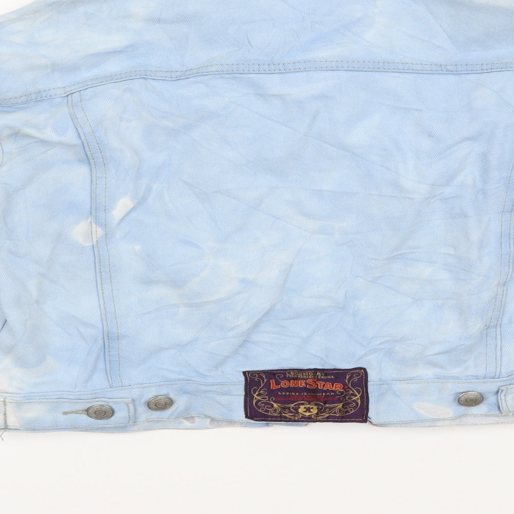 lone star Womens Blue Jacket Size 12