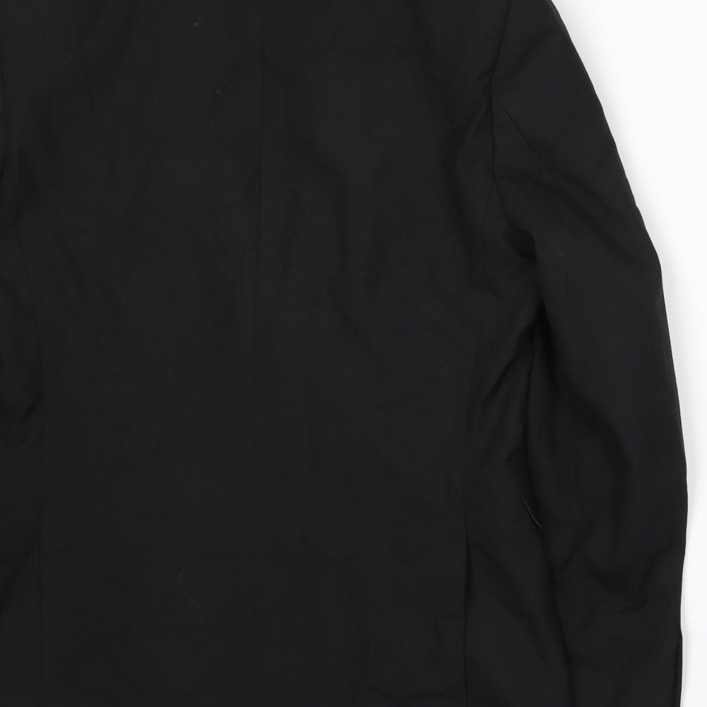 Marks and Spencer Mens Black Jacket Suit Jacket Size M
