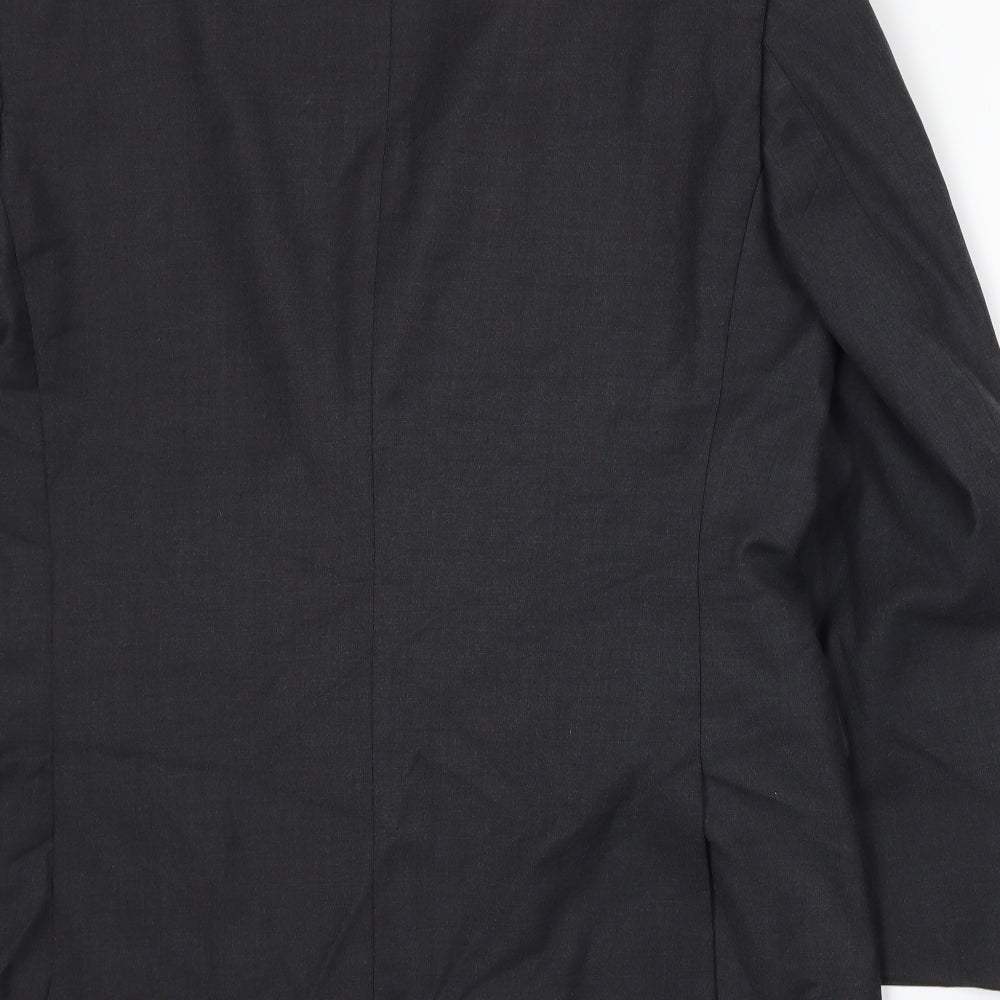Karl Jackson Mens Grey Jacket Suit Jacket Size L