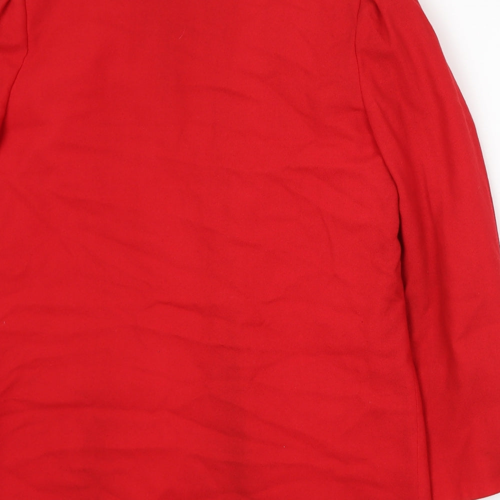 Principles` Womens Red Jacket Suit Jacket Size 14