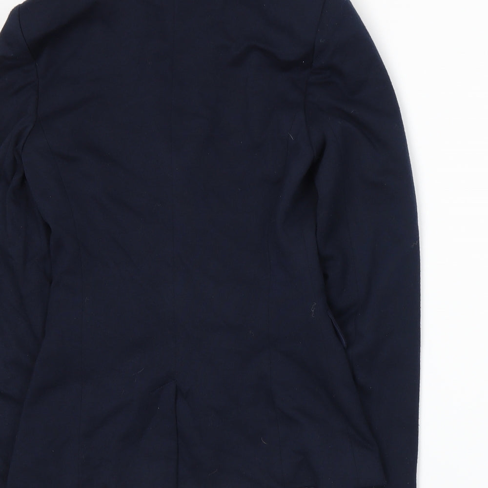 Pretty Girl Womens Blue Jacket Suit Jacket Size XS