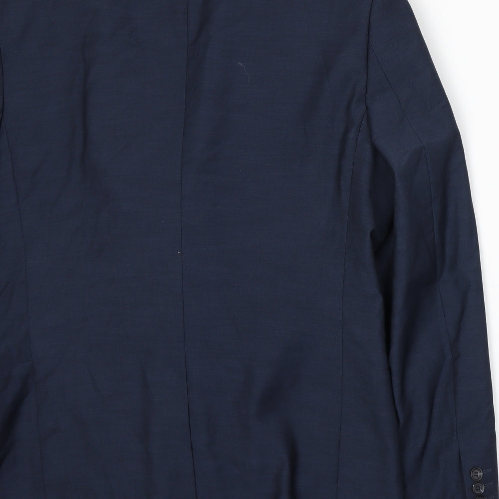 Cedarwood State Mens Blue Jacket Suit Jacket Size XL