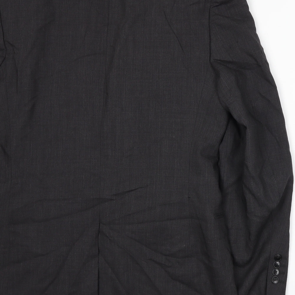 Preworn Mens Grey Jacket Suit Jacket Size L