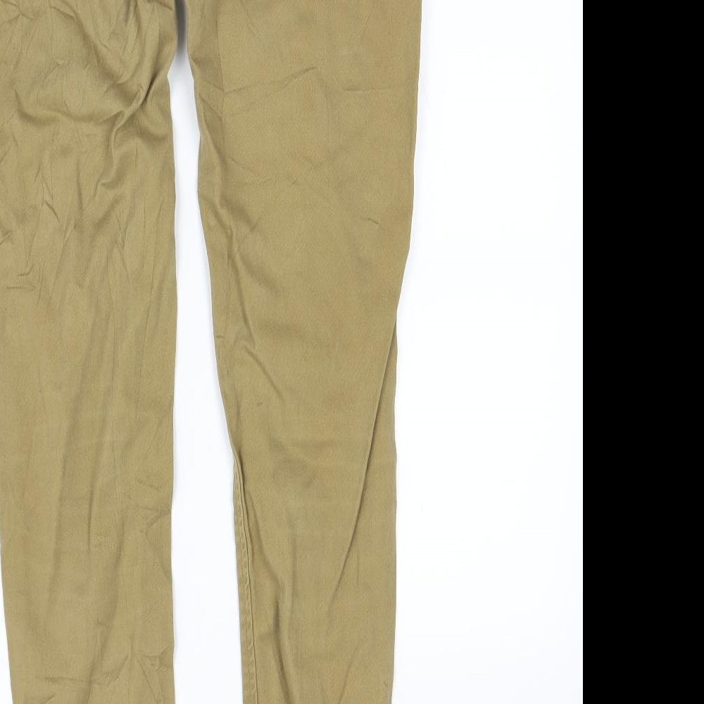 Industrialize Womens Brown Skinny Jeans Size S L29 in