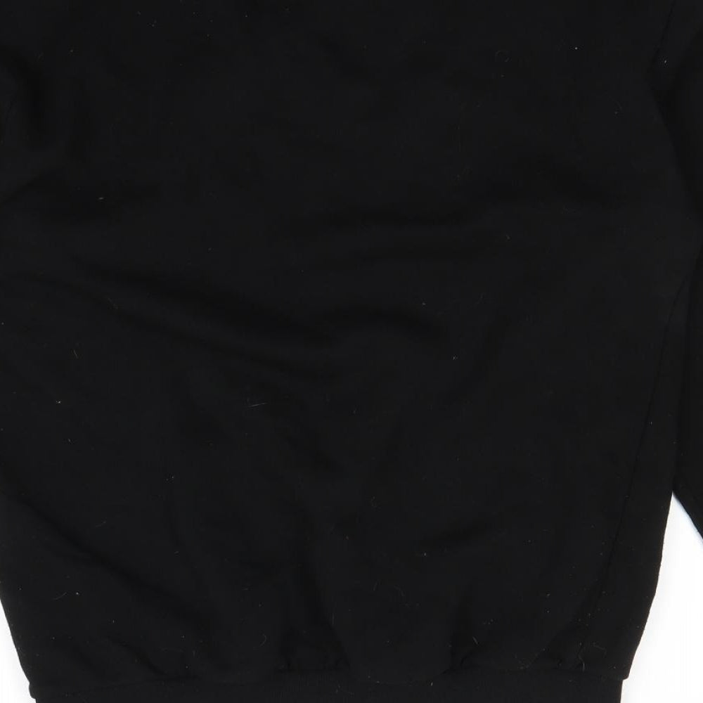 Divided Womens Black Pullover Jumper Size XS