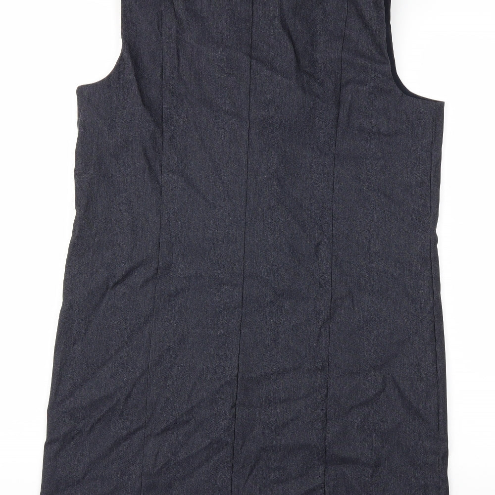 triesito Womens Blue Jacket Waistcoat Size 14