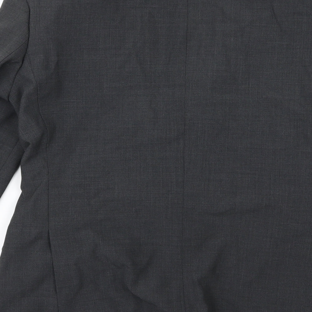 Marks & Spencer Mens Grey Jacket Suit Jacket Size 38