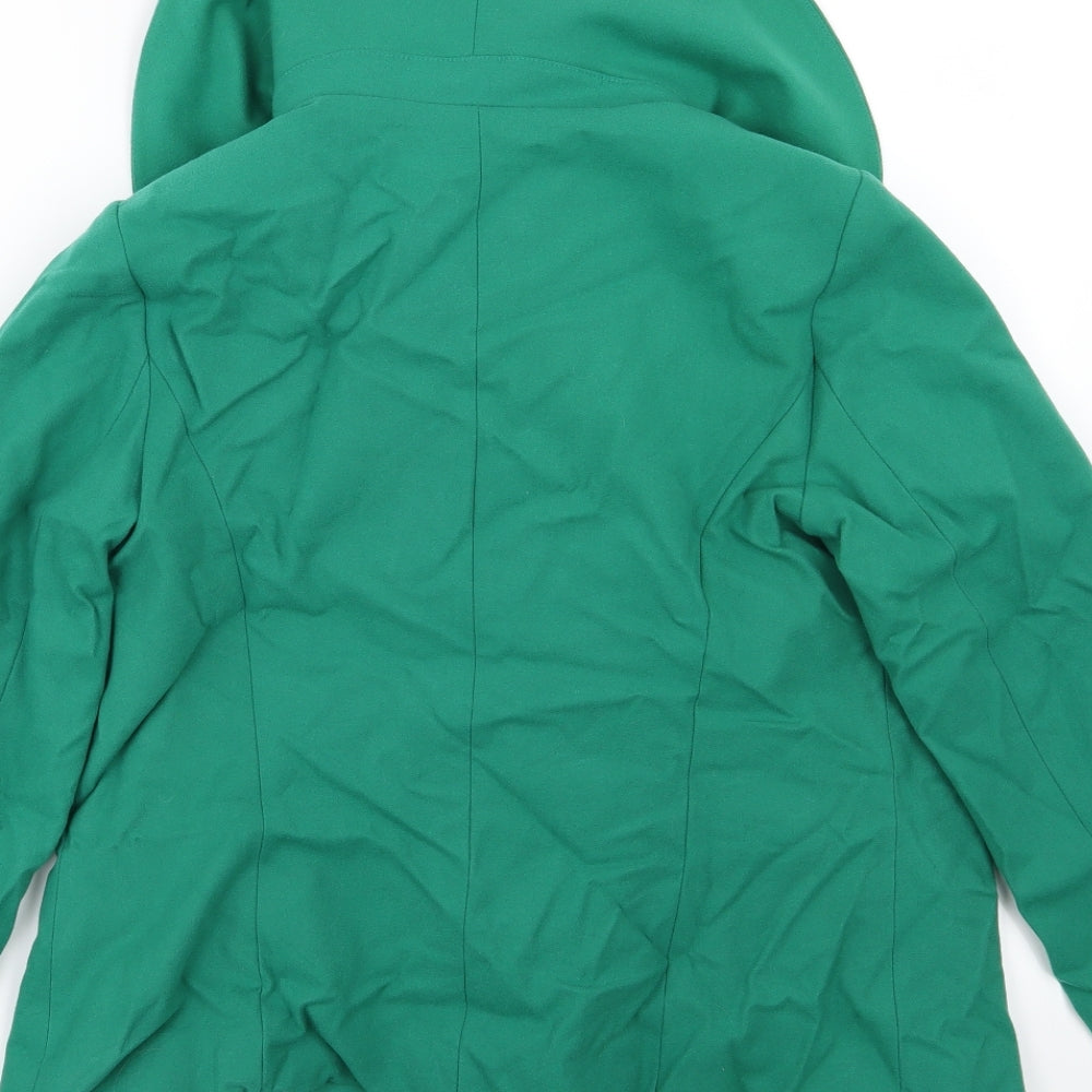 Per Una Womens Green Jacket Size 12