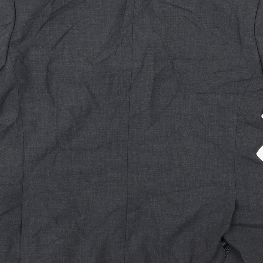 Marks & Spencer Mens Grey Jacket Suit Jacket Size 38
