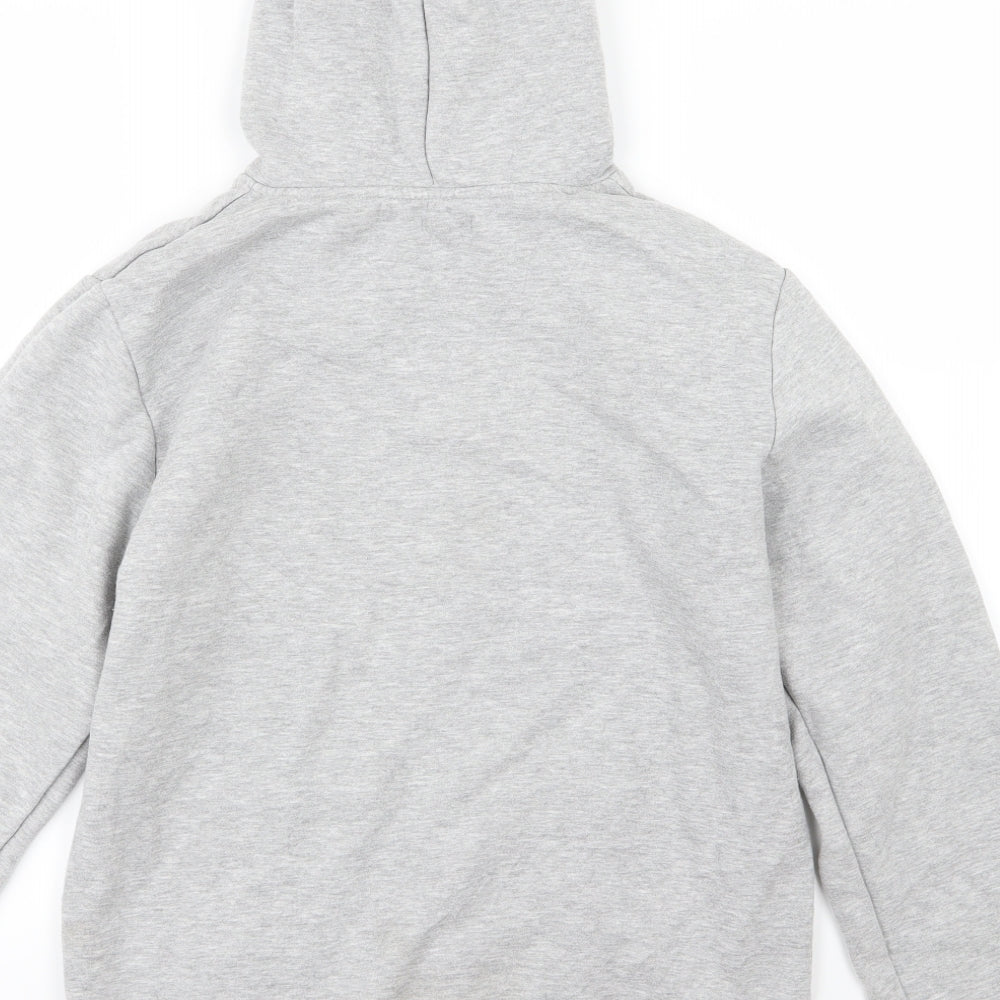 Rough Child Mens Grey Jersey Pullover Hoodie Size M