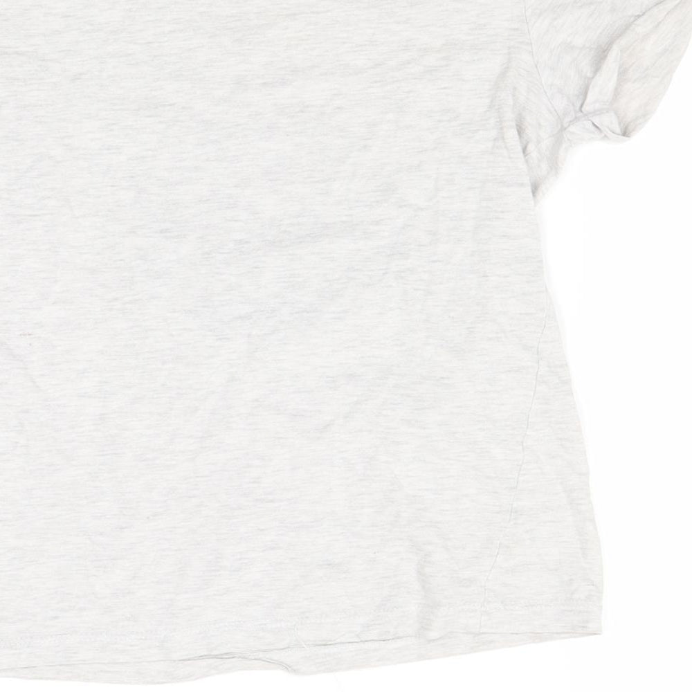 prim Girls Grey Basic T-Shirt Size 10 Years