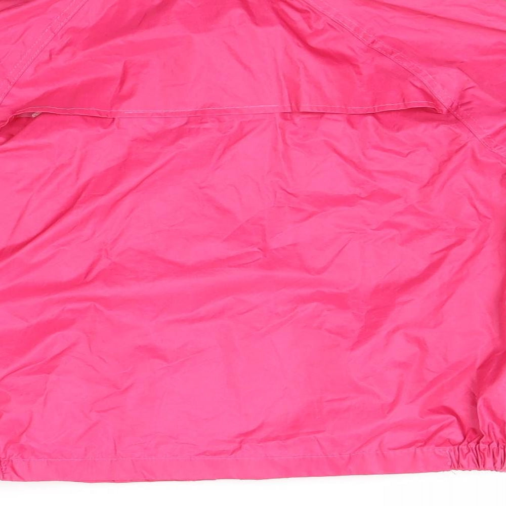 wetplay Girls Red Basic Coat Coat Size 3-4 Years
